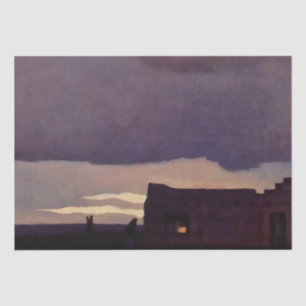 “Late Afternoon” Western Art by Maynard Dixon Tissue Paper
