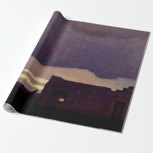 “Late Afternoon” Western Art by Maynard Dixon Wrapping Paper