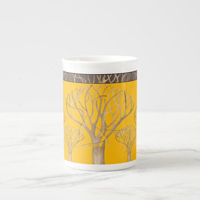 Late Autumn on a Bone China Mug (Y) (Front)