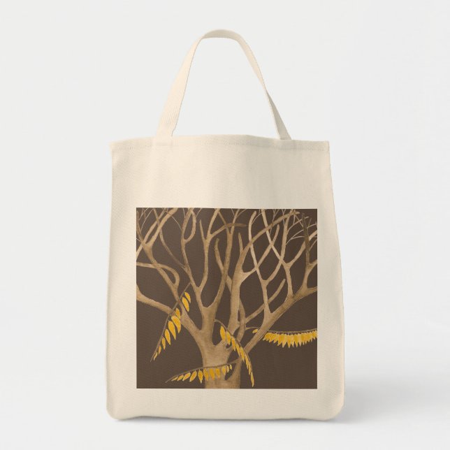 Late Autumn on a Grocery Tote  (Front)