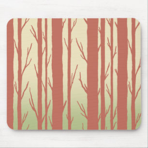 Late Autumn Woods Mouse Mat