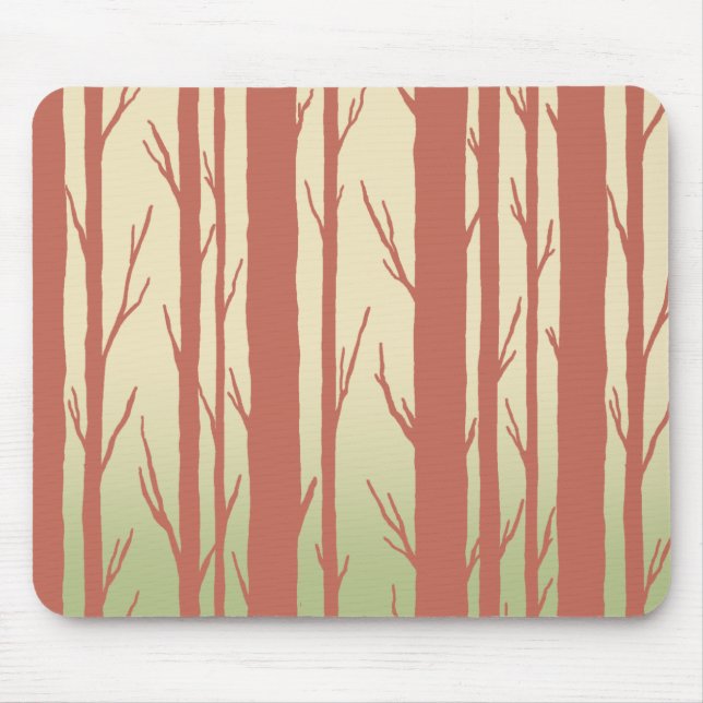 Late Autumn Woods Mouse Mat (Front)