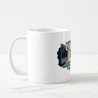 Late Check-In Retro Motel NIGHTSHIFT 90 Coffee Mug
