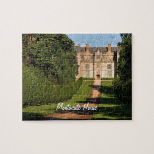 Late Elizabethan Montacute House Stately Home Jigsaw Puzzle