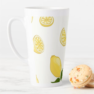 Late Mug Lemon Design 