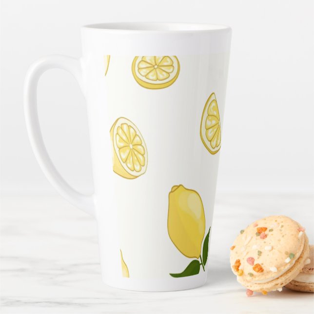 Late Mug Lemon Design  (In Situ)