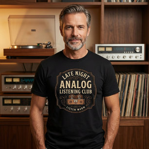 Late Night Analogue Listening Club Tee