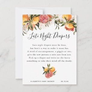 Late Night Diapers   Baby Shower Game