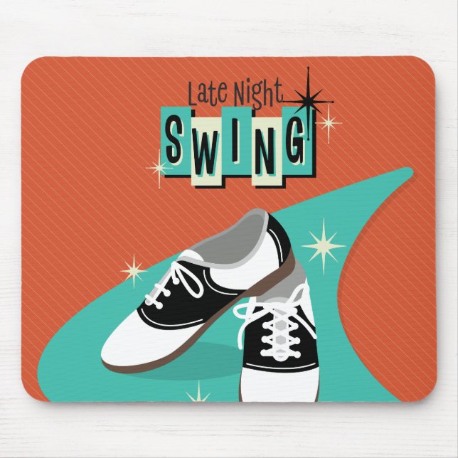 Late Night Swing Mousepad (Front)
