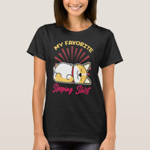 Late Nighter Sleepy Cute Sleeping Animal Pet Late T-Shirt