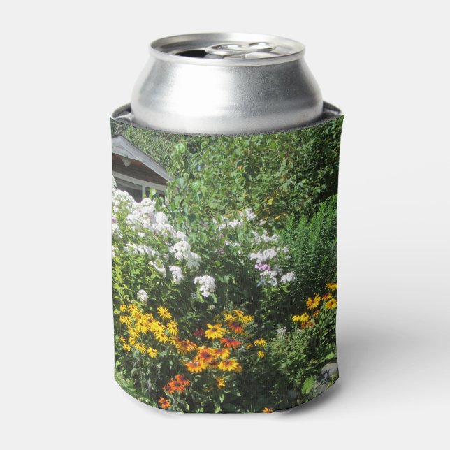 Late Season Phlox and Gloriosa Daisies Can Cooler (Can Front)