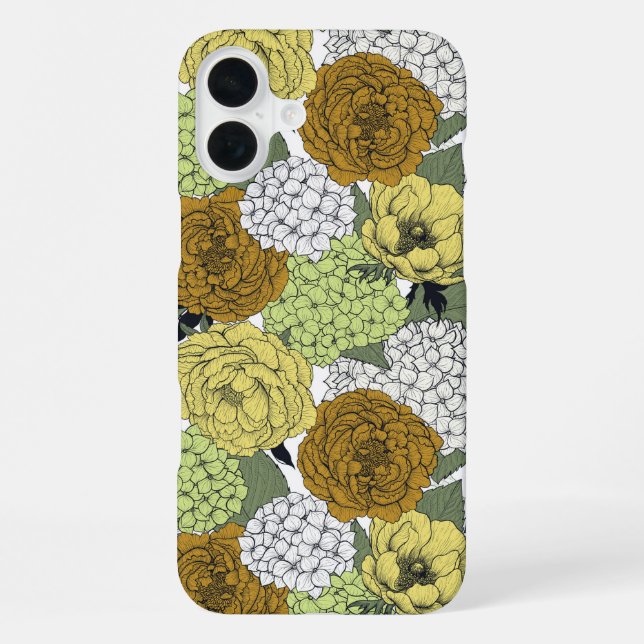 Late spring garden 2 iPhone case (Back)