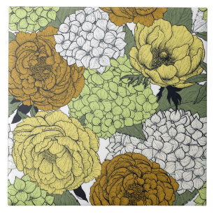 Late spring garden 2 tile