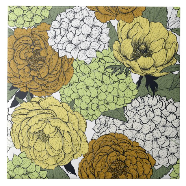 Late spring garden 2 tile (Front)