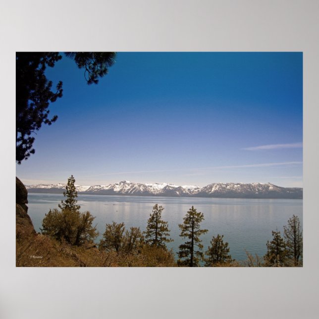 Late Spring in Lake Tahoe (Poster) Poster (Front)