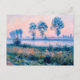 Late Summer morning Landscape by the Havel River Holiday Postcard