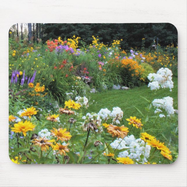 Late Summer Tent Gardens Mouse Mat (Front)