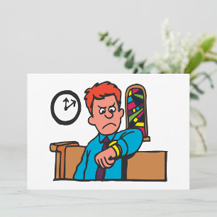 Late To Church Invitations