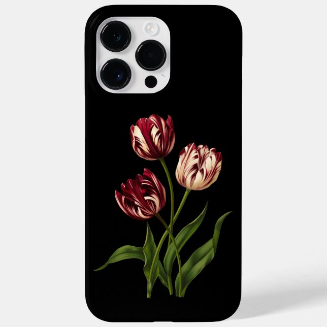 Late Tulip 001 ~ Botanical Art~  Case-Mate iPhone Case (Back)