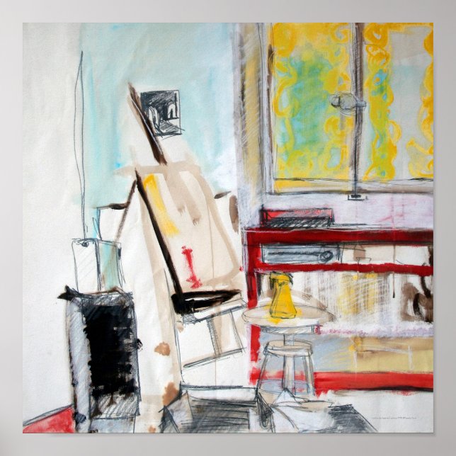 L'Atelier de l'Apprenti Peintre 1982 Poster (Front)