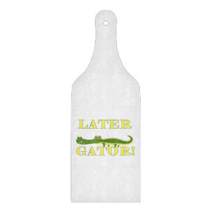Later Gator Cutting Board
