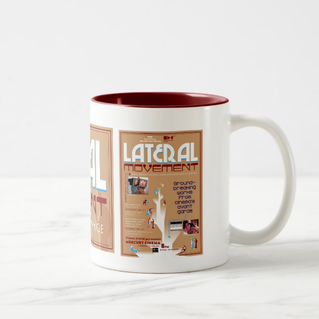 Lateral Movement: Art & the Moving Image Mug (Right)
