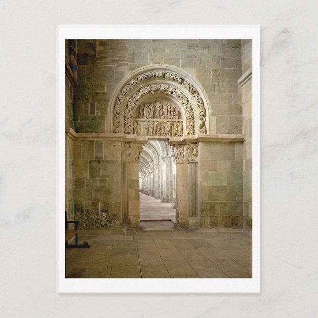 Lateral Portal, c.1125 (photo) Postcard (Front)