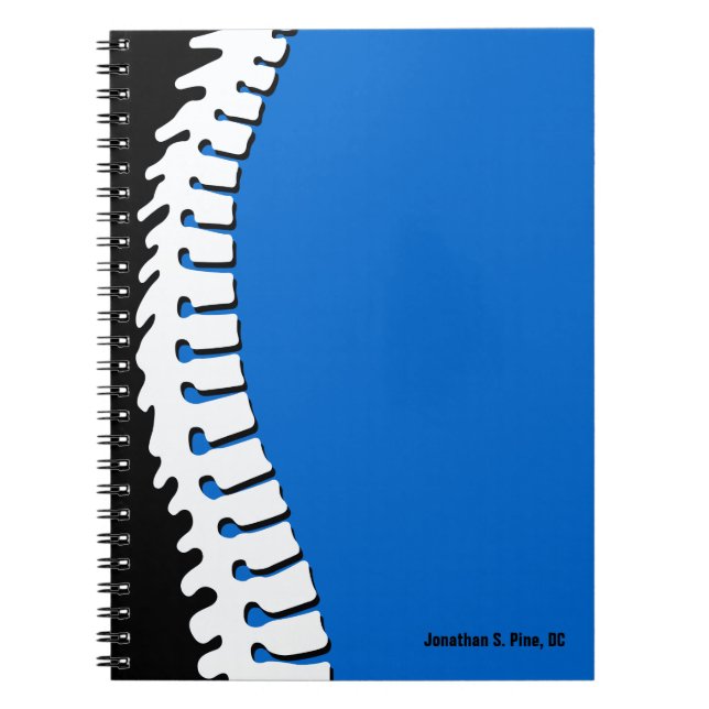 Lateral Spine Personalised Notebook (Front)