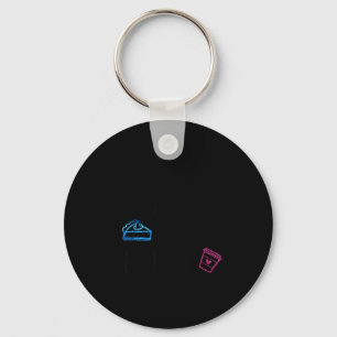 Lates I Thought You Said E And Lattes Funny Fitnes Key Ring