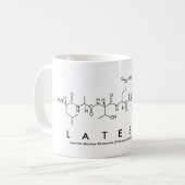 Latesha peptide name mug (Front Left)