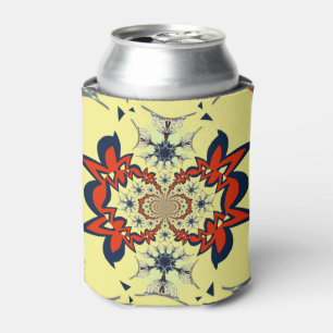 Latest beautiful motif personalised colour design can cooler