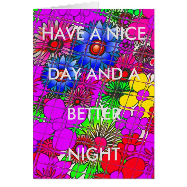 Latest Colourful Amazing Floral Pattern Design Art (Front)