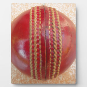 Latest Cricket Red Ball Plaque