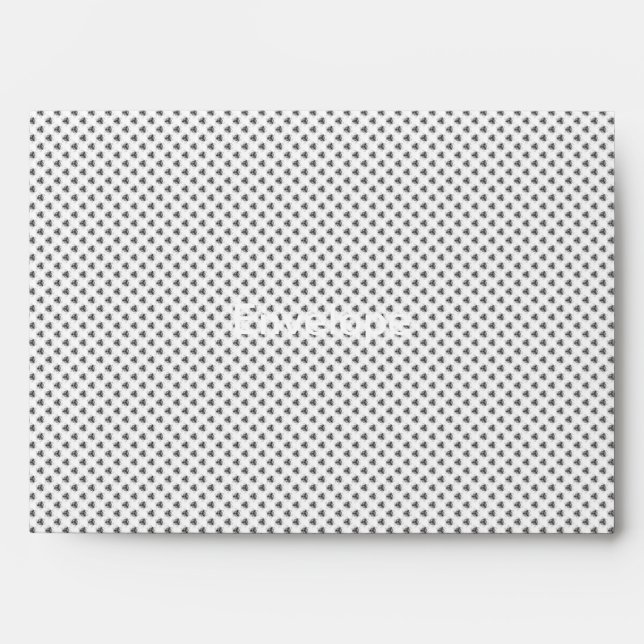 latest Custom Text Logo  Envelopes (Front)