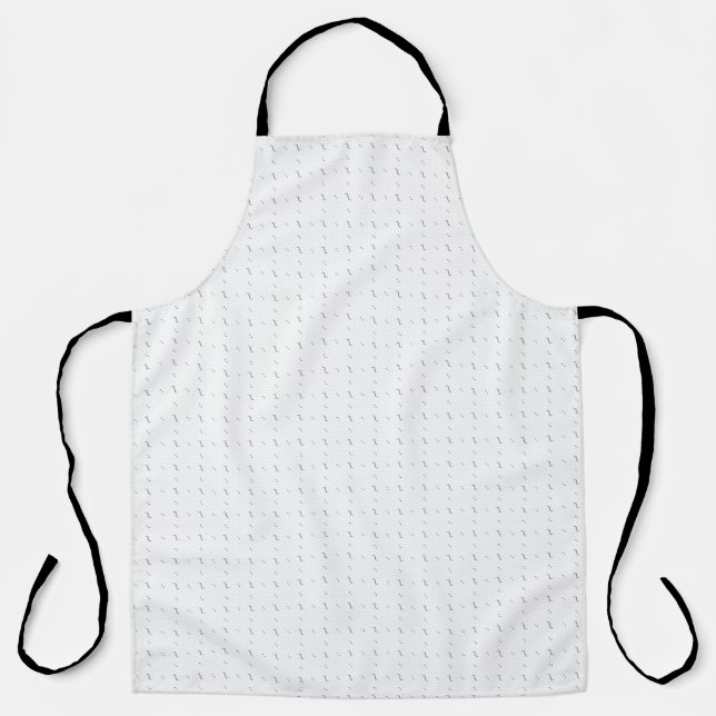 Latest Custom TextLogo Apron (Front)