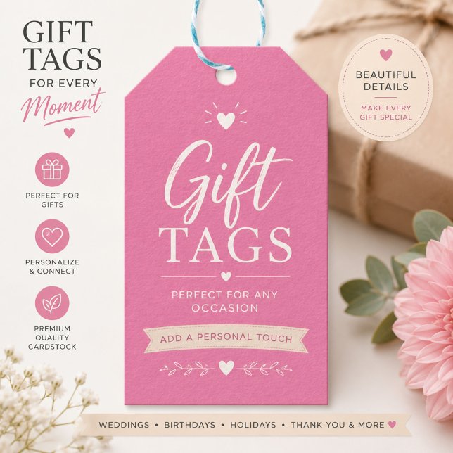 Latest Custom TextLogo Gift Tags (Creator Uploaded)