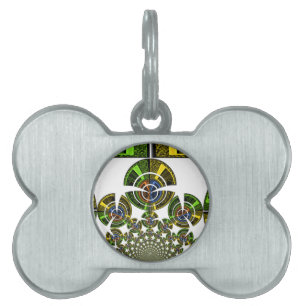 Latest edgy African Maasai Tribal culture pattern  Pet Name Tag