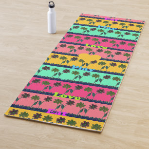 Latest Edgy Colourful Eat Love Play Fashion Ideas Yoga Mat