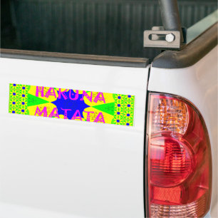Latest Hakuna Matata Beautiful Amazing Design Colo Bumper Sticker