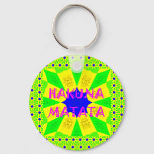 Latest Hakuna Matata Beautiful Amazing Design Colo Key Ring
