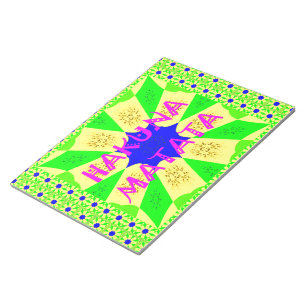 Latest Hakuna Matata Beautiful Amazing Design Colo Notepad