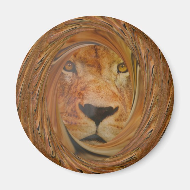 Latest Lion smile Magnet (Front)
