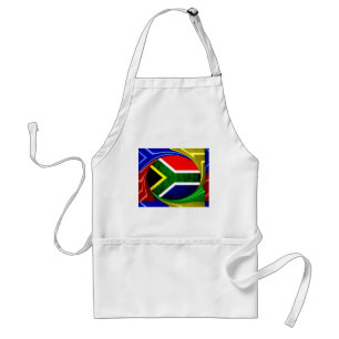 Latest South Africa National Flag Standard Apron