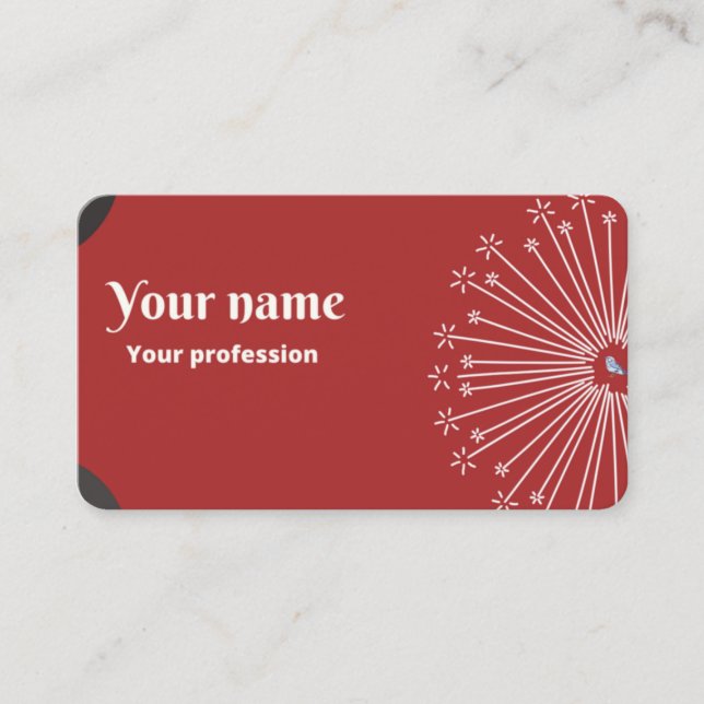 latest visiting card design For You (Front)