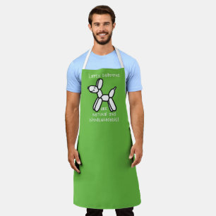 Latex Balloons are Natural Twister Apron