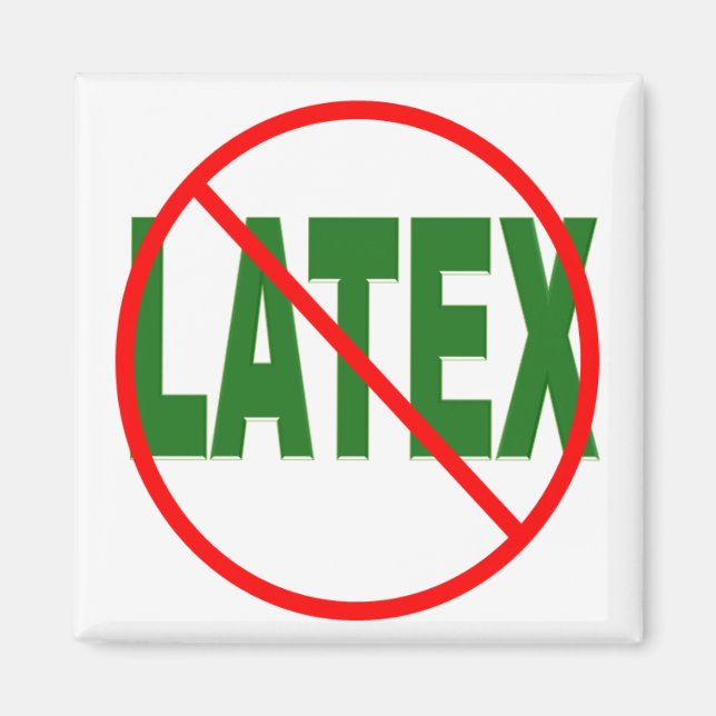 Latex green, NO Magnet (Front)