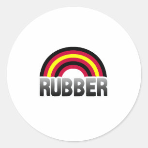 Latex Pride Classic Round Sticker