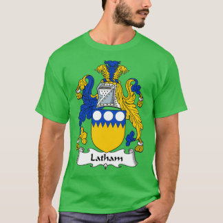 Latham Coat of Arms Family Crest  T-Shirt
