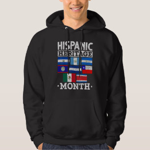 Latin American Culture Latino Hispanic Heritage Mo Hoodie