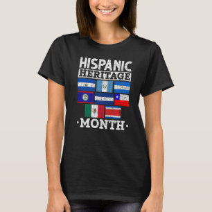 Latin American Culture Latino Hispanic Heritage Mo T-Shirt